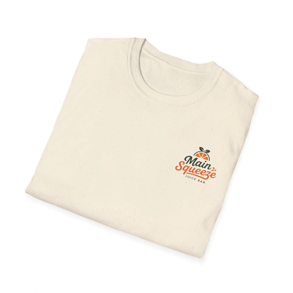 Nutrition T-Shirt — "Your Main Source of Nutrition" Juice Bar Tee